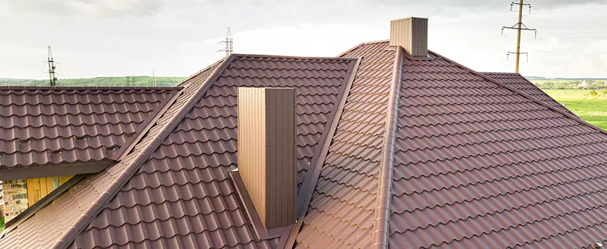Residential Chimney Flashing Restoration in Ridgewood, NJ