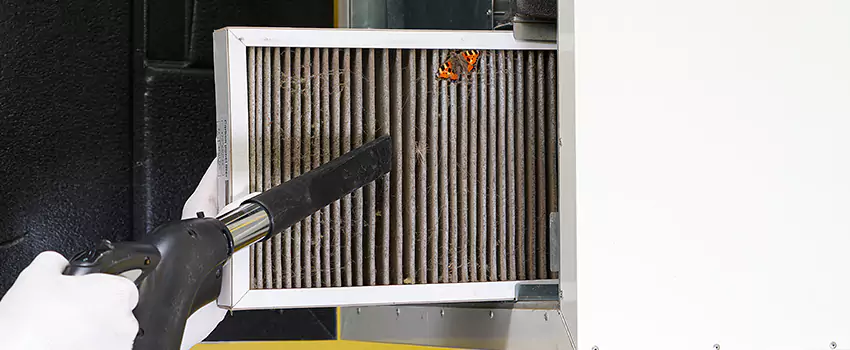 Clogged Air Duct Cleaning Process in Ridgewood, NJ