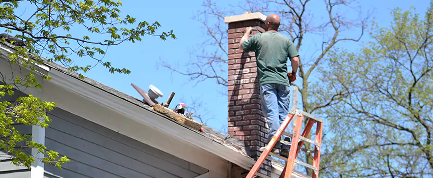 Vinyl and PVC Chimney Flashing Installation in Ridgewood, NJ