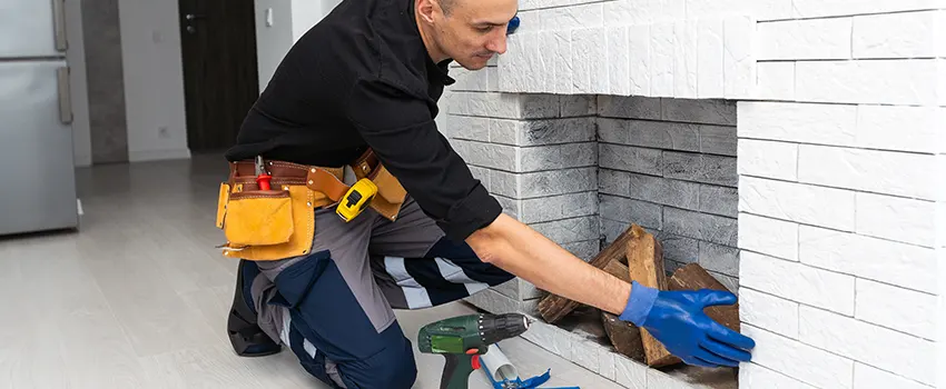Fireplace Damaged Damper Frame Repair Services in Ridgewood, New Jersey